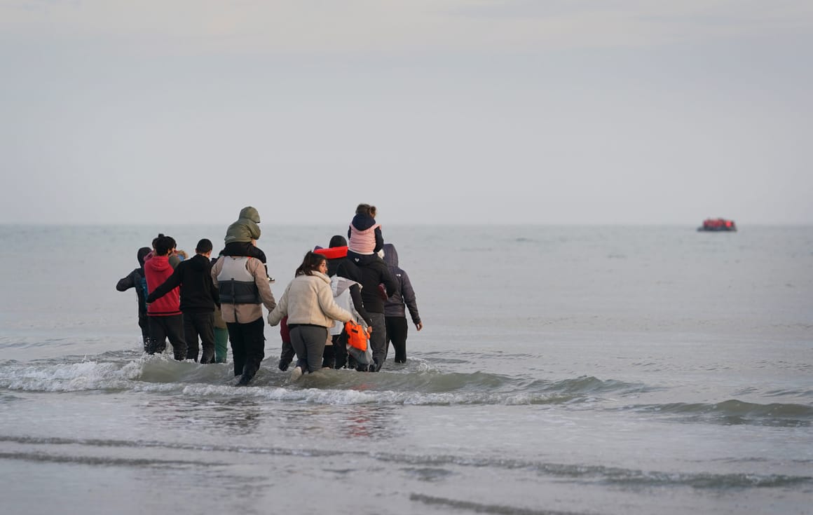 Migrants in Calais
