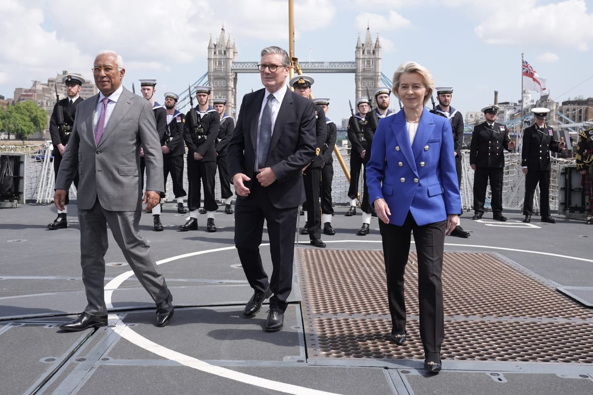 Prime Minister Keir Starmer Hosts UK-EU Summit In London