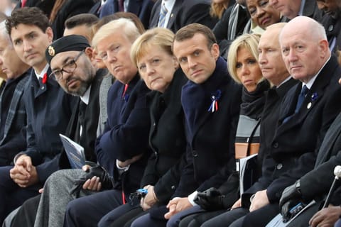 Centenary of the WWI Armistice, in photos