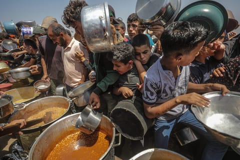 Gaza faces starvation unless Israel allows ‘immediate’ aid, European leaders warn
