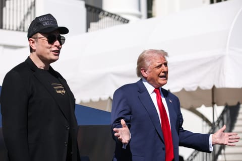 Quiet Friday was less détente than Cold War for Trump and Musk